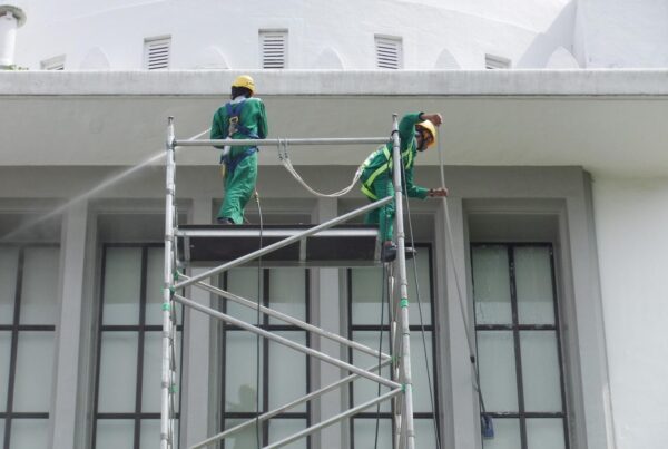 Scaffolding Facade Cleaning Services