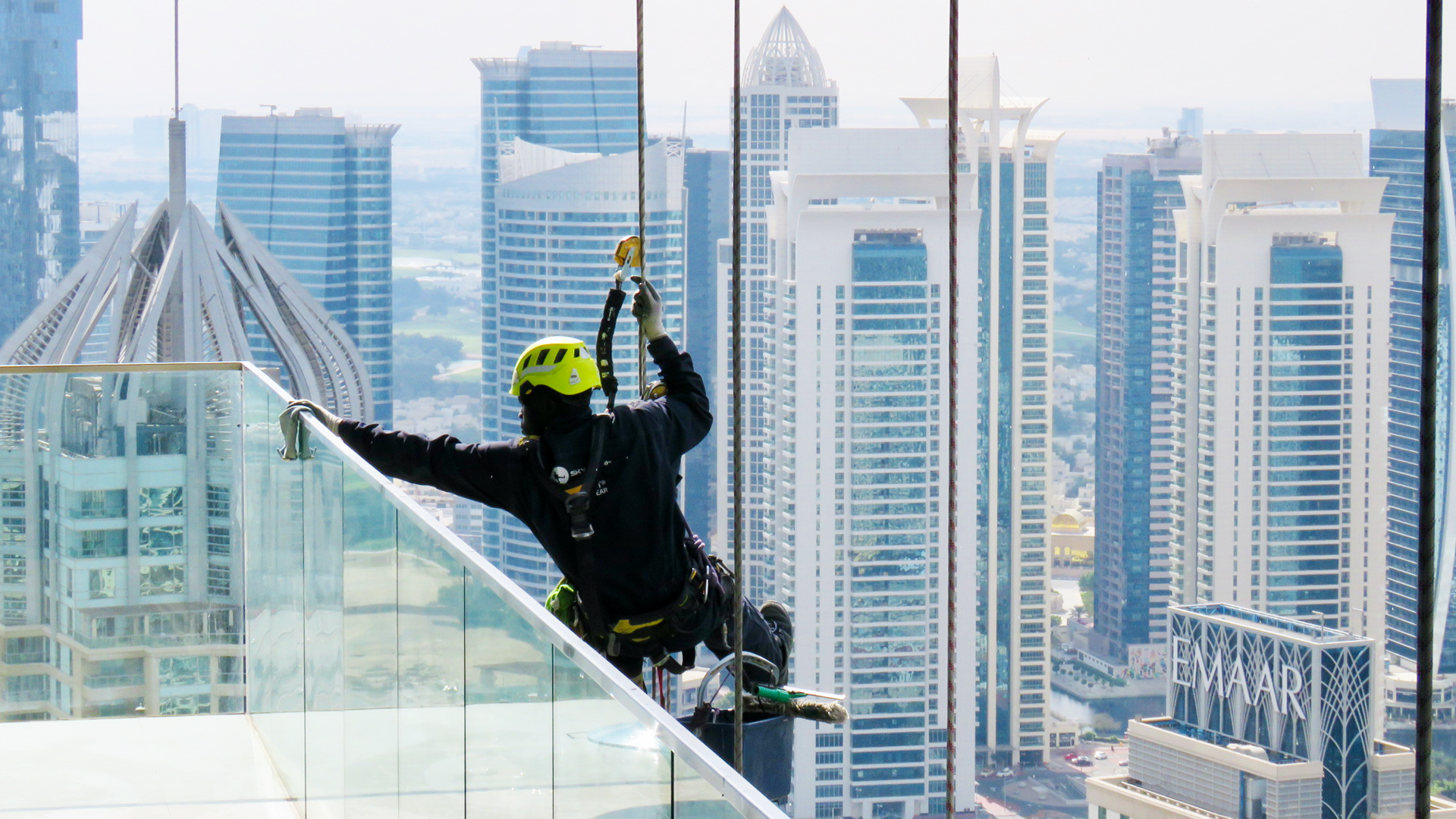 Rope Access Safe Solution for High-Rise Facade Maintenance in the UAE